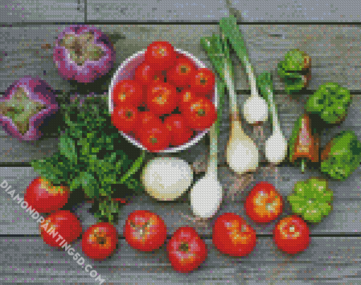 Vegetables Diamond Paintingss