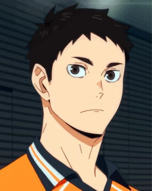 Haikyuu Anime Daichi Sawamura diamond painting