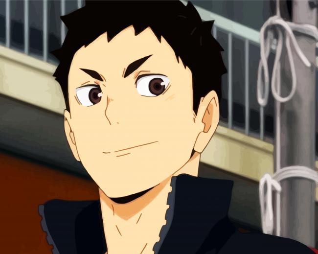 Haikyuu Daichi diamond painting