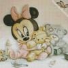 Baby Minnie Mouse Diamond Paintings