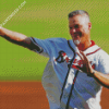 Baseball Player Chipper Jones Diamond Paintings