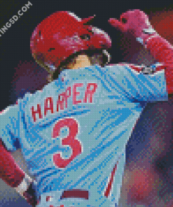 Bryce Harper Diamond Paintings