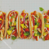 Delicious Chicken Tacos Diamond Paintings