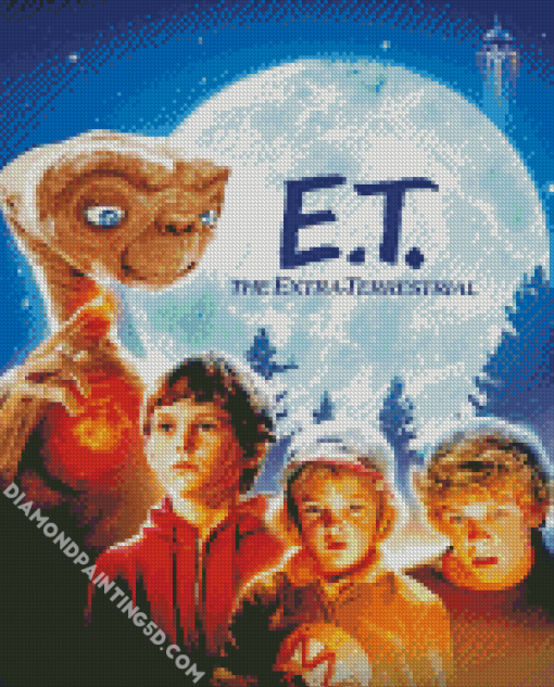 ET The Exra Terrestrial Diamond Paintings