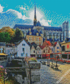 France Amiens City Diamond Paintings