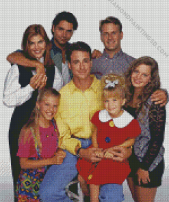 Full House Characters Diamond Paintings