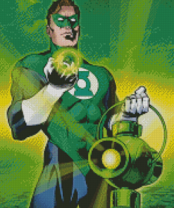 Green Lantern Animation Diamond Paintings