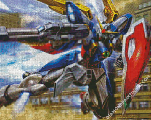 Gundam Wing Robot Diamond Paintings