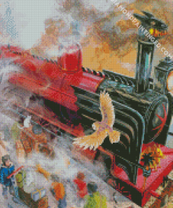 Harry Potter Hogwarts Express Diamond Paintings