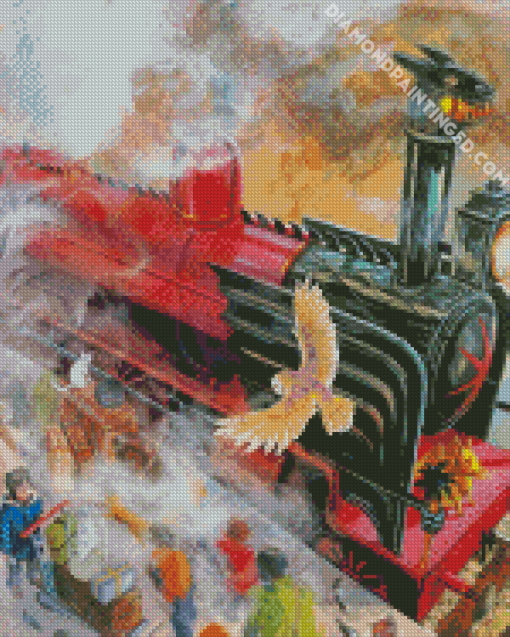 Harry Potter Hogwarts Express Diamond Paintings