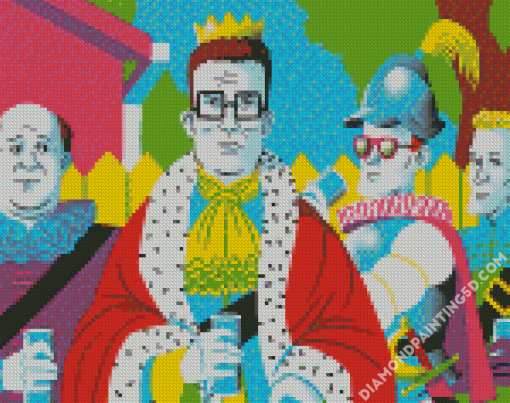 King Of The Hill Diamond Paintings