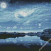 Moonlight Gloomy Sky Diamond Paintings