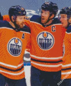 Oilers Players Diamond Paintings