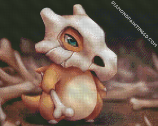 Pokemon Cubone Diamond Paintings