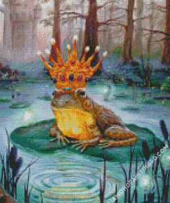 Princess Frog Diamond Paintings