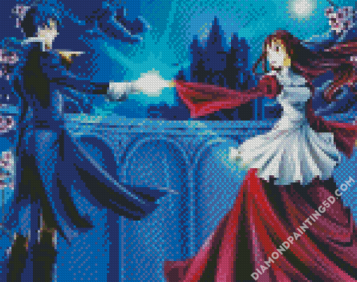 Romeo And Juliet Anime Love Diamond Paintings