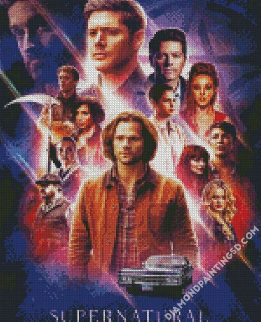 Supernatural Serie Diamond Paintings