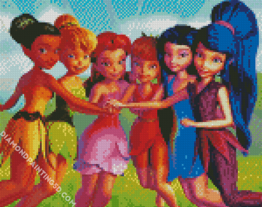 Fancy Disney Fairies Diamond Paintings