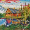 The Fishing Cabin Diamond Paintings