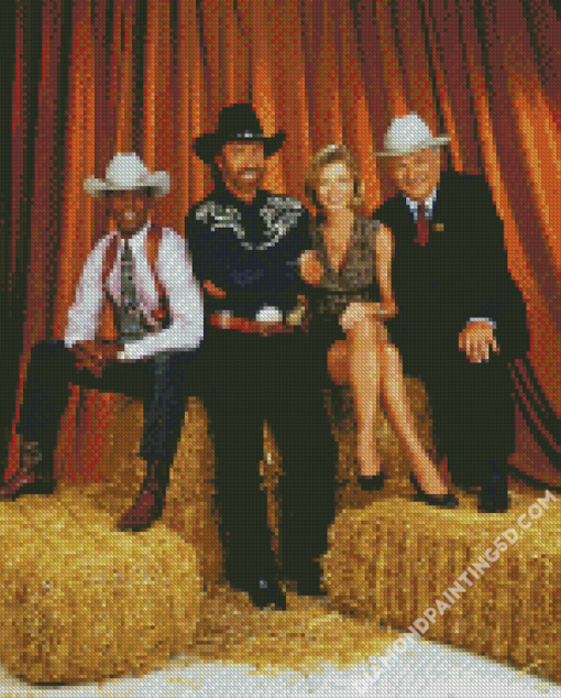 Walker Texas Ranger Serie Diamond Paintings