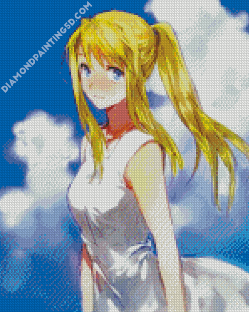 Winry Rockbell Anime Girl Diamond Paintings