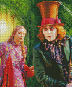 Alice Through The Looking Glass Movie Diamond Paintings