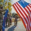 American Flag And Military Diamond Paintings