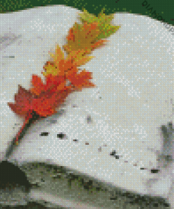 Bookmark Fall Leaves Diamond Paintings