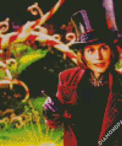 Charlie And The Chocolate Factory Movie Diamond Paintings