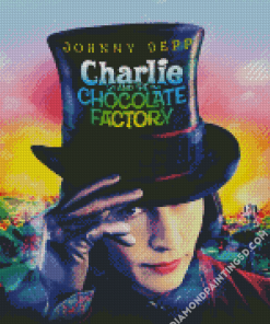 Charlie And The Chocolate Factory Movie Diamond Paintings