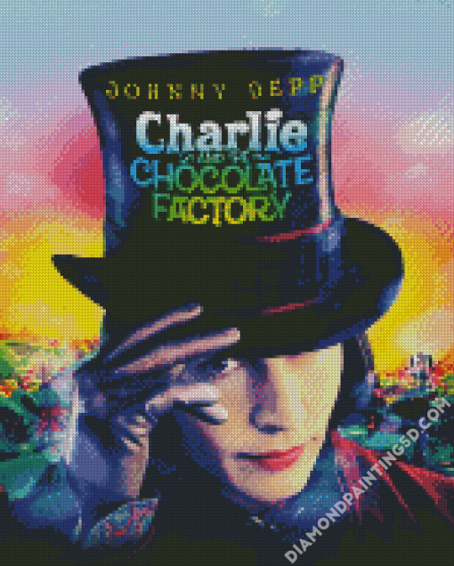 Charlie And The Chocolate Factory Movie Diamond Paintings