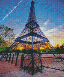 Eiffel Tower Replica Chandigarh Diamond Paintings