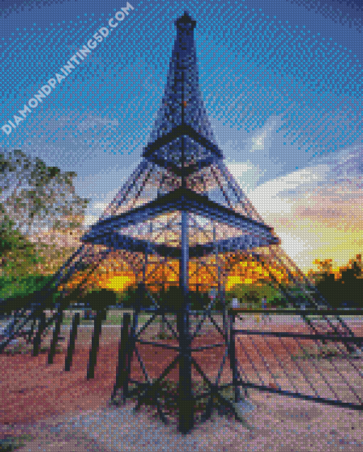 Eiffel Tower Replica Chandigarh Diamond Paintings