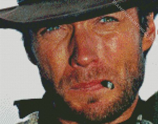 Fistful Of Dollars Movie Character Diamond Paintings