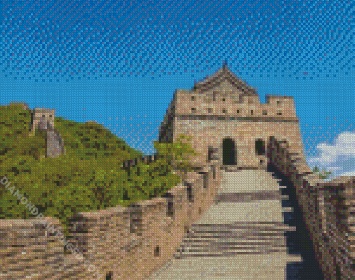 Great Wall Building In China Diamond Paintings