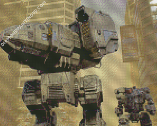 Mechwarrior Video Game Diamond Paintings