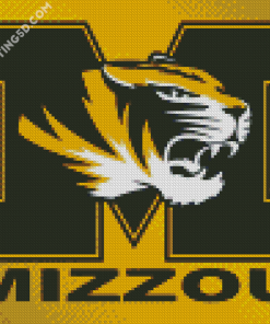 Mizzou Football Team Logo Diamond Paintings