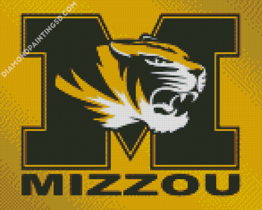 Mizzou Football Team Logo Diamond Paintings