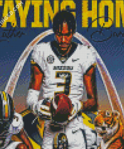 Mizzou Football Team Poster Diamond Paintings