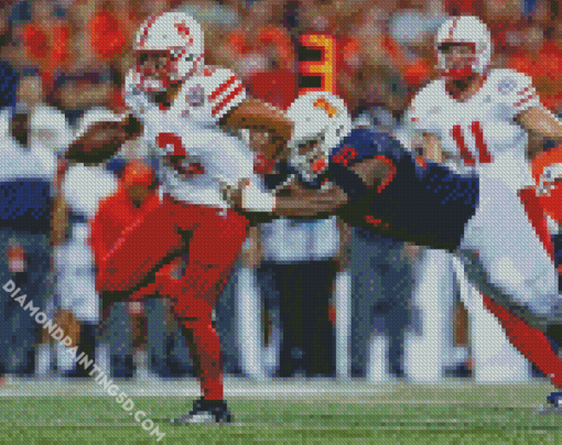 Nebraska Huskers American Football Team Diamond Paintings