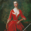 Red Lady Art Diamond Paintings