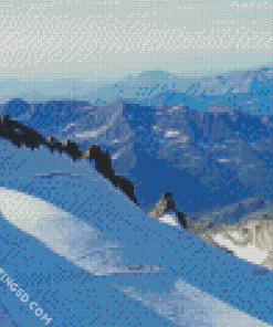 The Gran Paradiso National Park Diamond Paintings