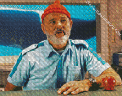 The Life Aquatic With Steve Zissou Character Diamond Paintings