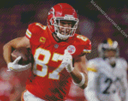 Travis Kelce Diamond Paintings