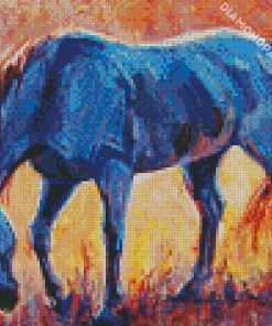 Aesthetic Impressionist Horse Diamond Paintings