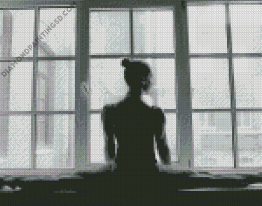 Ballerina Body Silhouette Diamond Paintings