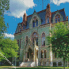 Green University Of Pennsylvania Building Diamond Paintings