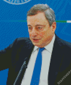 Mario Draghi Diamond Paintings