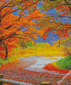 Landscape Fall Season Diamond Paintings