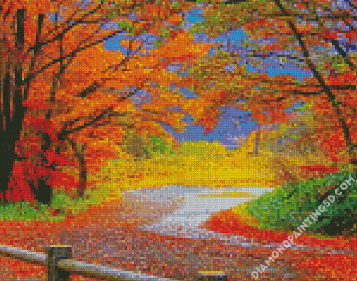 Landscape Fall Season Diamond Paintings